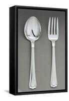 Model of Silver M.C. 67 Cutlery, 1933-Michelangelo Clementi-Framed Stretched Canvas