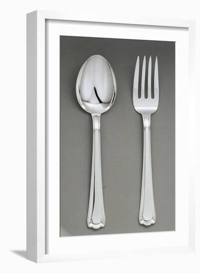 Model of Silver M.C. 67 Cutlery, 1933-Michelangelo Clementi-Framed Giclee Print