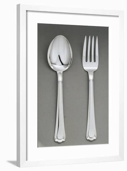 Model of Silver M.C. 67 Cutlery, 1933-Michelangelo Clementi-Framed Giclee Print