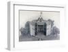 Model of the Globe Theatre, C1950-null-Framed Photographic Print