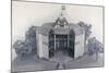 Model of the Globe Theatre, C1950-null-Mounted Photographic Print