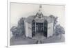 Model of the Globe Theatre, C1950-null-Framed Premium Photographic Print