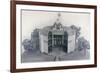 Model of the Globe Theatre, C1950-null-Framed Photographic Print