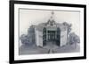 Model of the Globe Theatre, C1950-null-Framed Photographic Print