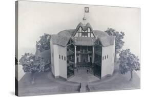 Model of the Globe Theatre, C1950-null-Stretched Canvas