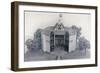 Model of the Globe Theatre, C1950-null-Framed Photographic Print