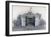 Model of the Globe Theatre, C1950-null-Framed Photographic Print