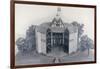 Model of the Globe Theatre, C1950-null-Framed Photographic Print