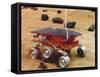 Model of the Mars Pathfinder Rover Sojourner-null-Framed Stretched Canvas