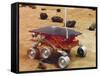 Model of the Mars Pathfinder Rover Sojourner-null-Framed Stretched Canvas