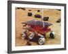 Model of the Mars Pathfinder Rover Sojourner-null-Framed Photographic Print