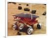 Model of the Mars Pathfinder Rover Sojourner-null-Framed Photographic Print