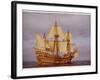 Model of the Ship Which Carried the "Pilgrim Fathers" from Europe to the New World-null-Framed Photographic Print