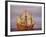 Model of the Ship Which Carried the "Pilgrim Fathers" from Europe to the New World-null-Framed Photographic Print