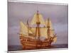 Model of the Ship Which Carried the "Pilgrim Fathers" from Europe to the New World-null-Mounted Photographic Print