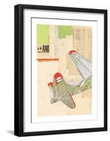 Model Plane 4-Kareem Rizk-Framed Art Print