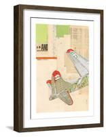 Model Plane 4-Kareem Rizk-Framed Art Print