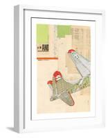 Model Plane 4-Kareem Rizk-Framed Art Print