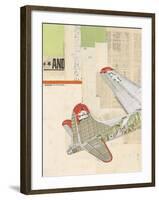 Model Plane 4-Kareem Rizk-Framed Giclee Print