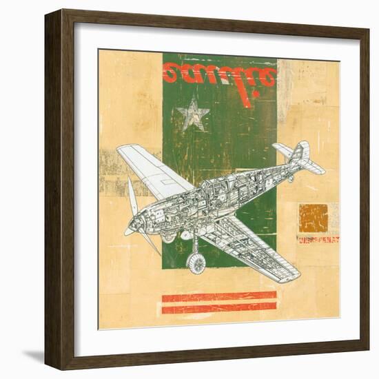 Model Plane 5-Kareem Rizk-Framed Giclee Print