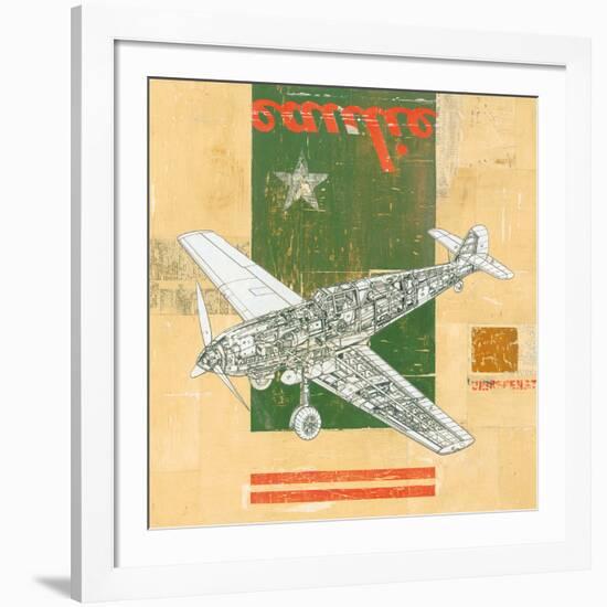 Model Plane 5-Kareem Rizk-Framed Giclee Print