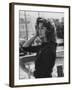 Model Posing-Allan Grant-Framed Photographic Print