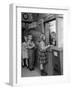 Model Post Office a Teacher Set Up in the Classroom for the Children to Learn About the Mail System-Nina Leen-Framed Photographic Print