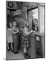 Model Post Office a Teacher Set Up in the Classroom for the Children to Learn About the Mail System-Nina Leen-Mounted Photographic Print