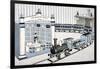 Model Railway Set-null-Framed Art Print