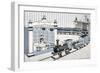 Model Railway Set-null-Framed Art Print