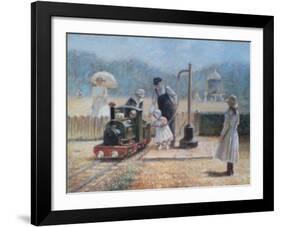 Model Railway-Louis Legrand-Framed Art Print