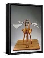 Model Reconstruction of Da Vinci's Design for a Vertical Ornithopter-Leonardo da Vinci-Framed Stretched Canvas