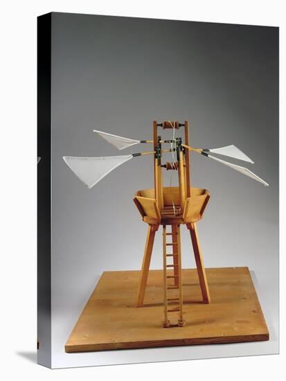 Model Reconstruction of Da Vinci's Design for a Vertical Ornithopter-Leonardo da Vinci-Stretched Canvas