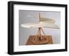 Model Reconstruction of Da Vinci's Design for an Aerial Screw-Leonardo da Vinci-Framed Giclee Print