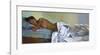 Model Relaxing-Boscoe Holder-Framed Premium Giclee Print