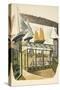 Model Ships and Trains-Eric Ravilious-Stretched Canvas