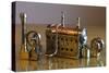 Model Steam Engine-paul fleet-Stretched Canvas