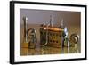 Model Steam Engine-paul fleet-Framed Art Print