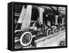 Model T Chassis in Highland Park Ford Plant-null-Framed Stretched Canvas