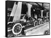 Model T Chassis in Highland Park Ford Plant-null-Framed Stretched Canvas