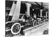 Model T Chassis in Highland Park Ford Plant-null-Stretched Canvas