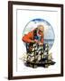 "Model Three Masted Ship,"September 17, 1927-J.F. Kernan-Framed Giclee Print