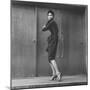 Model Wearing a Bag Dress-Yale Joel-Mounted Photographic Print