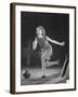 Model Wearing Bowling Costume by French Designer Nina Ricci-Yale Joel-Framed Photographic Print