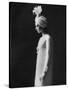 Model Wearing Costume from Collection of Famous Designers-Paul Schutzer-Stretched Canvas
