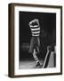 Model Wearing Desinger Bowling Outfit-Yale Joel-Framed Photographic Print