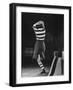 Model Wearing Desinger Bowling Outfit-Yale Joel-Framed Photographic Print