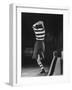 Model Wearing Desinger Bowling Outfit-Yale Joel-Framed Photographic Print