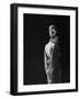 Model Wearing Dress Paris Fashion Show-Paul Schutzer-Framed Photographic Print