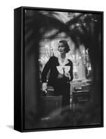 Model Wearing Latest Spring Fashions-Gordon Parks-Framed Stretched Canvas